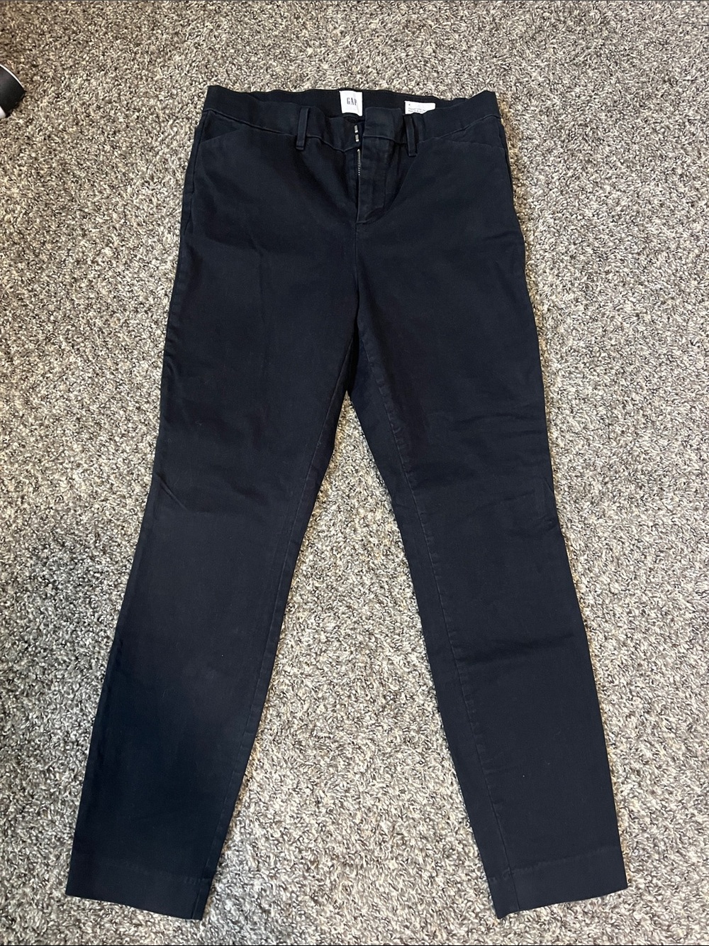 GAP Black Signature Skinny Ankle Pants